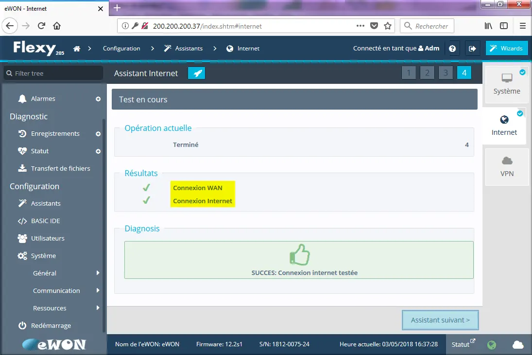Flexy SUCCES Connexion internet